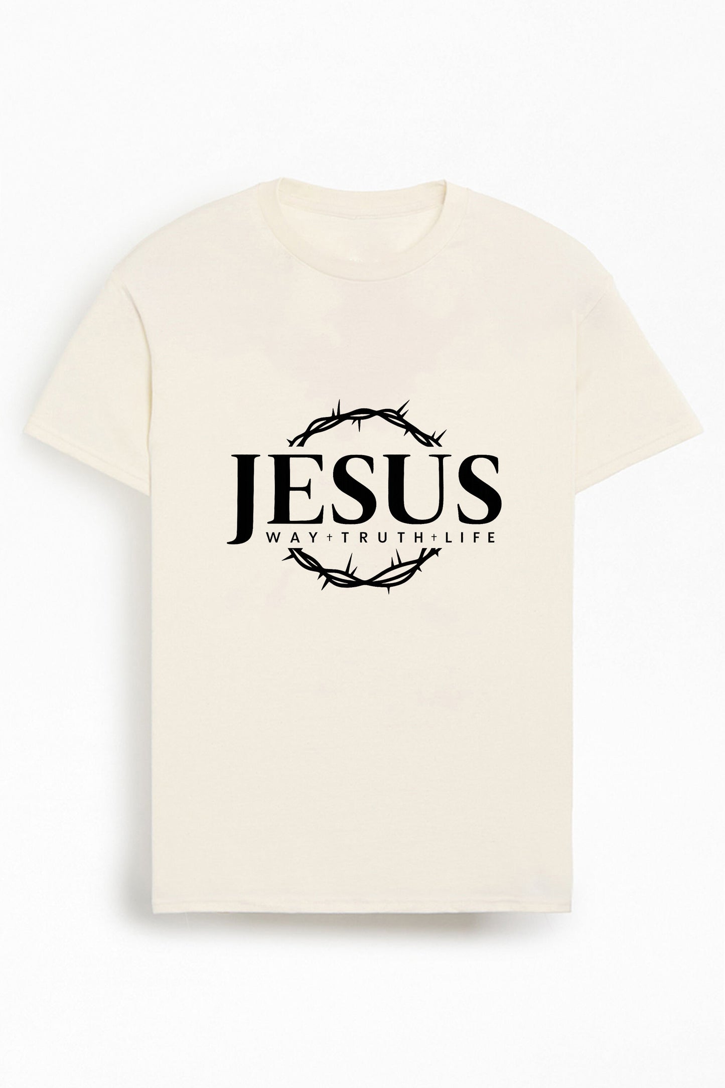 Jesus Way Truth Life Christian Shirt for Men