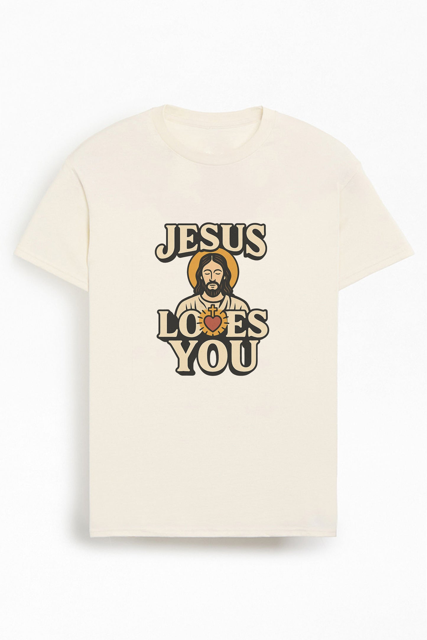 Jesus Loves You Christians Cotton T-Shirt II