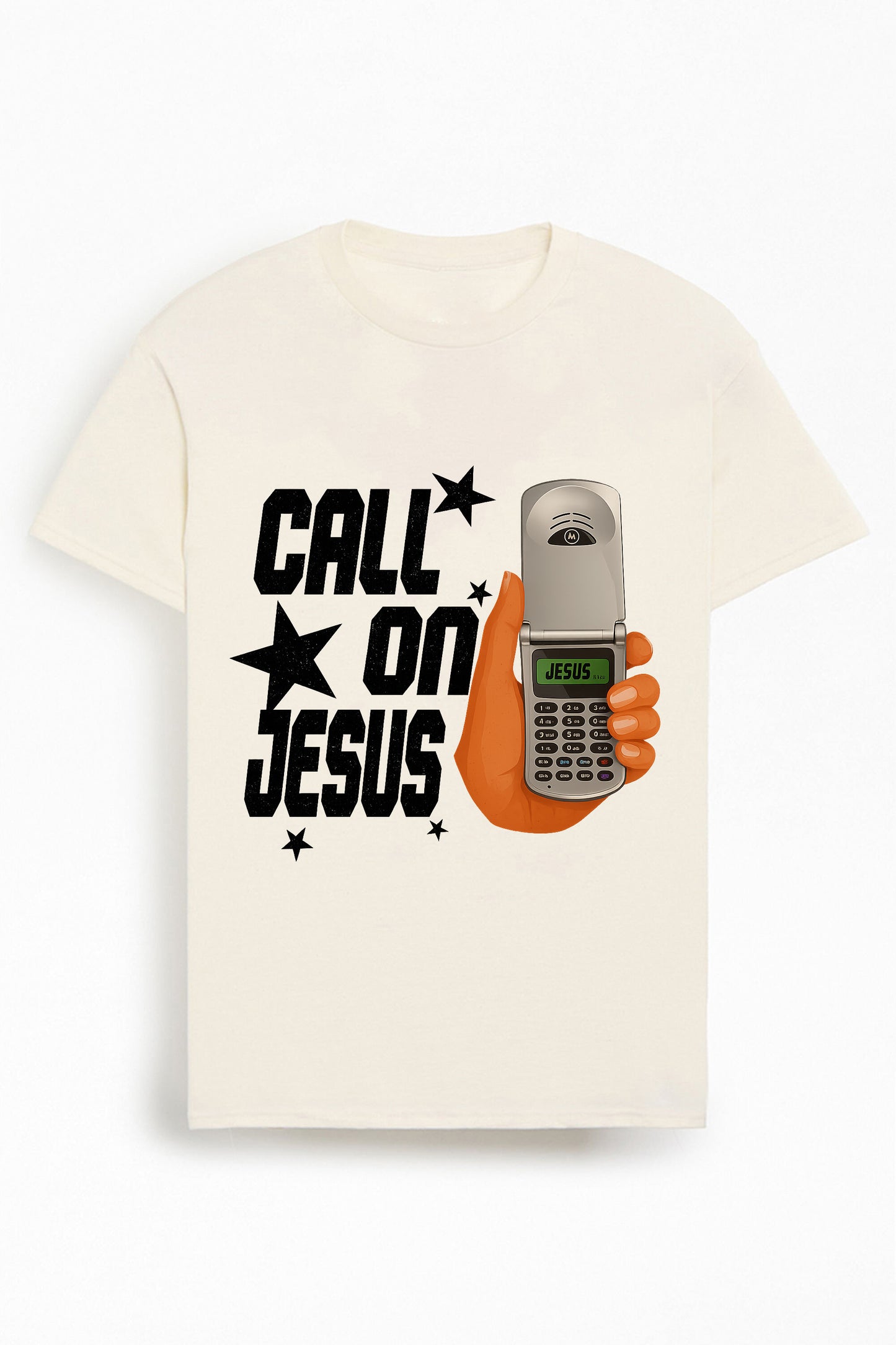 Call on Jesus Cotton Christian T-Shirt