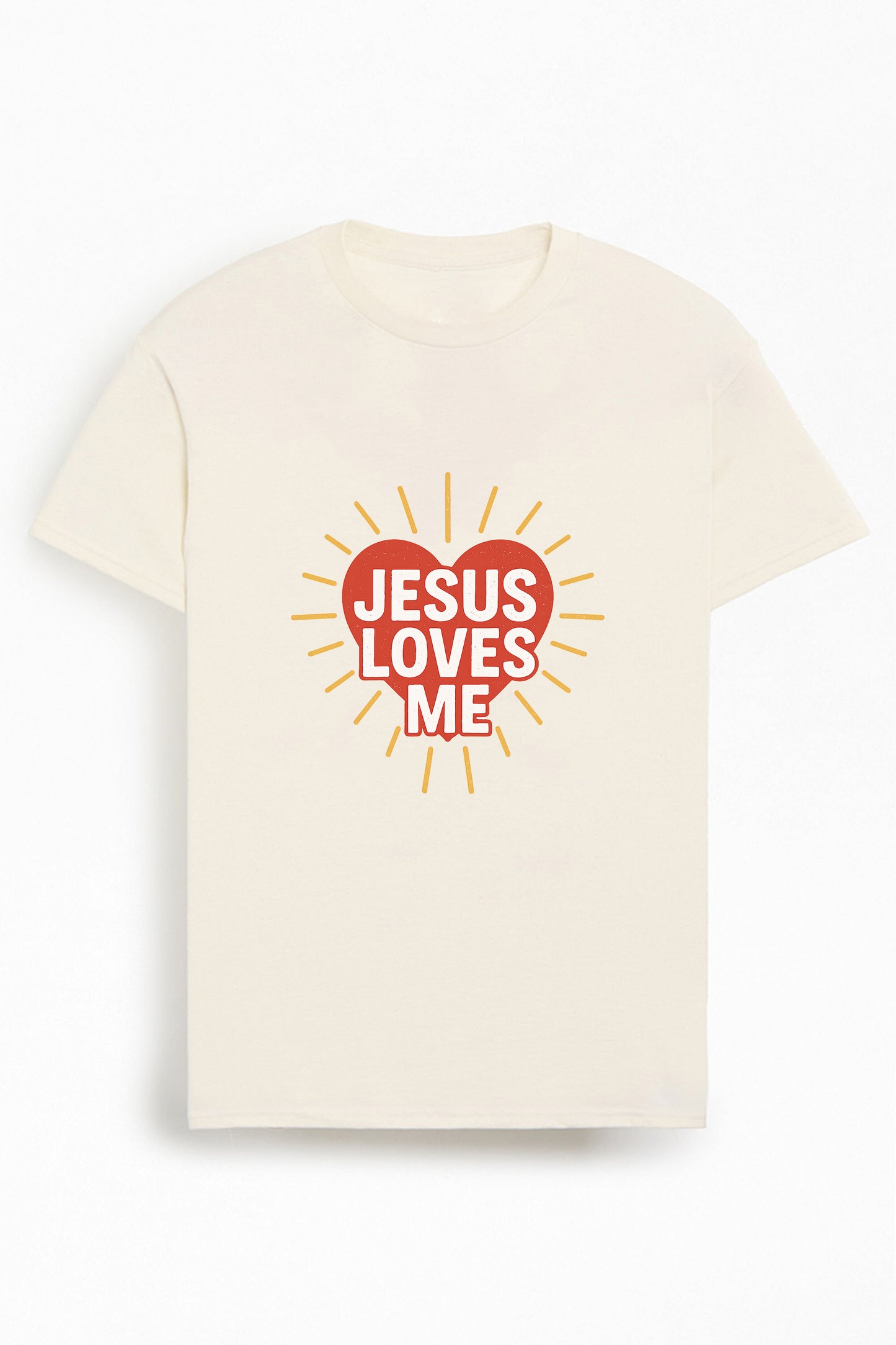 Jesus Loves Me Christians Cotton T-Shirt IV