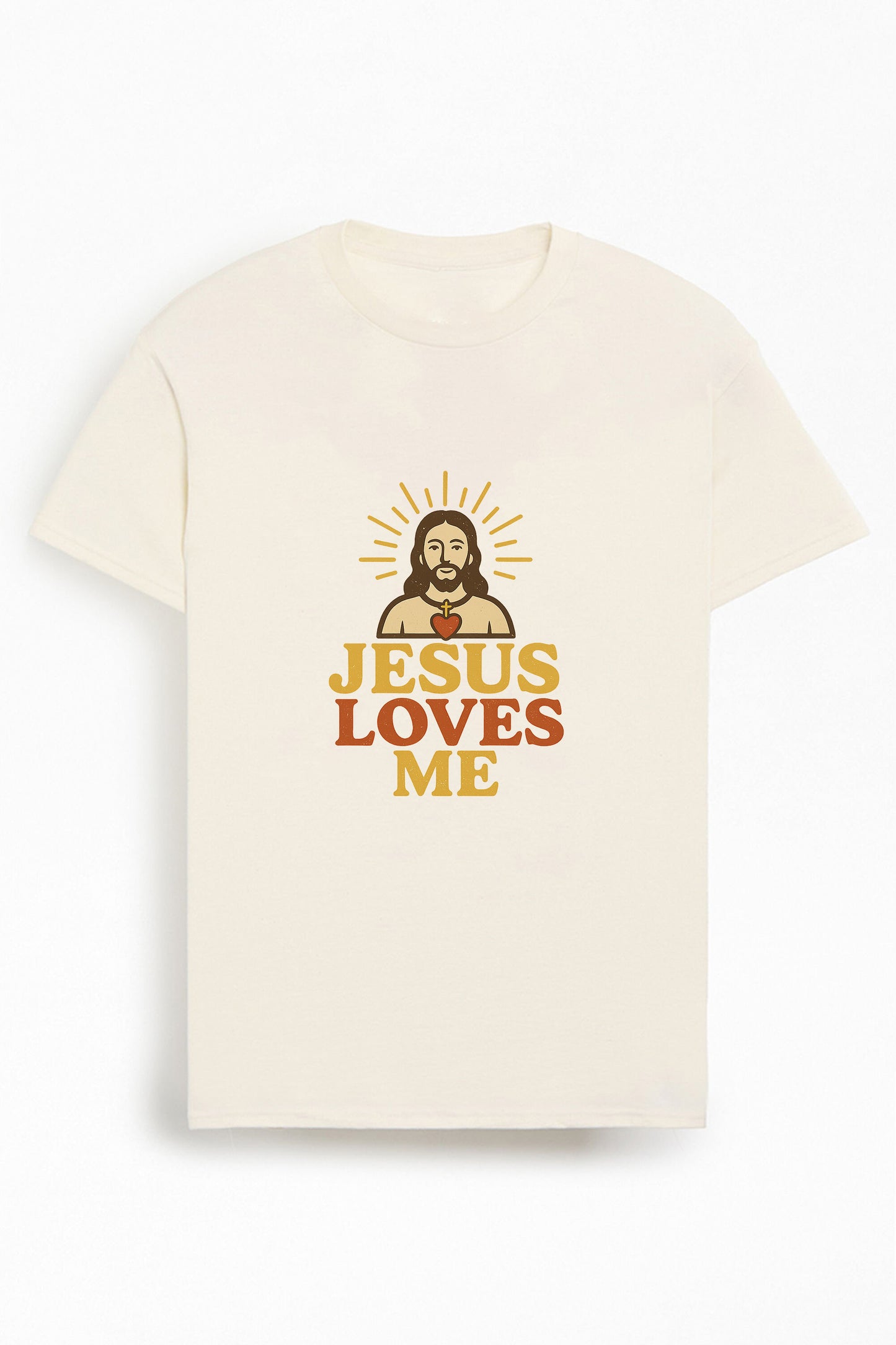 Jesus Loves Me Christians Cotton T-Shirt VII