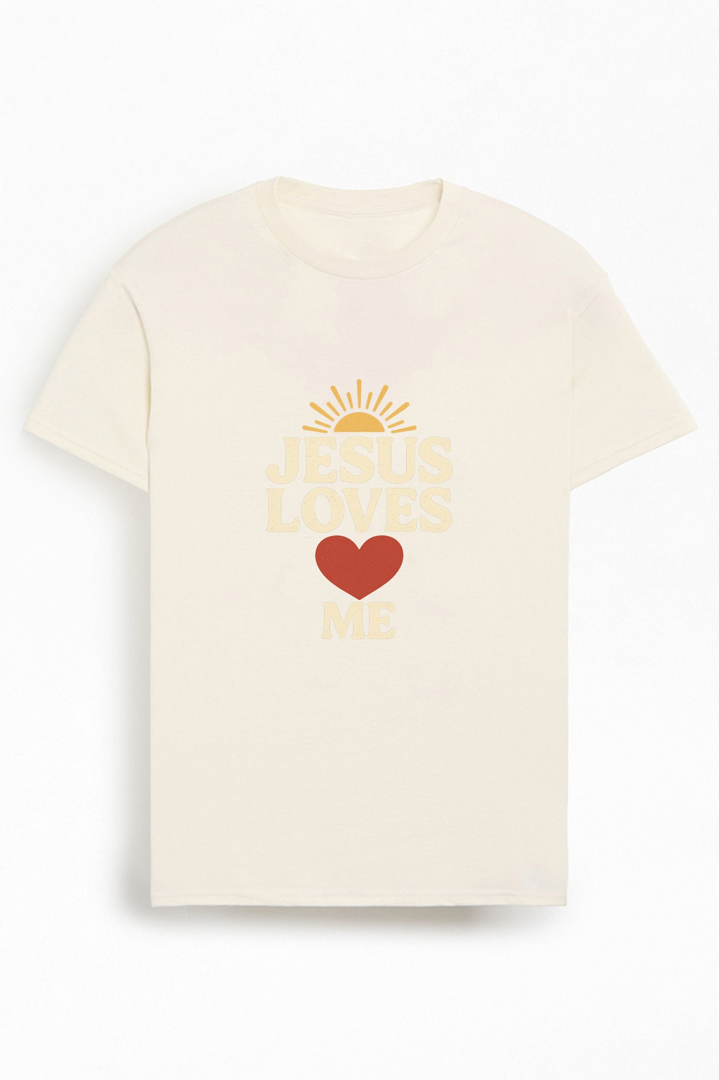 Jesus Loves Me Christians Cotton T-Shirt II