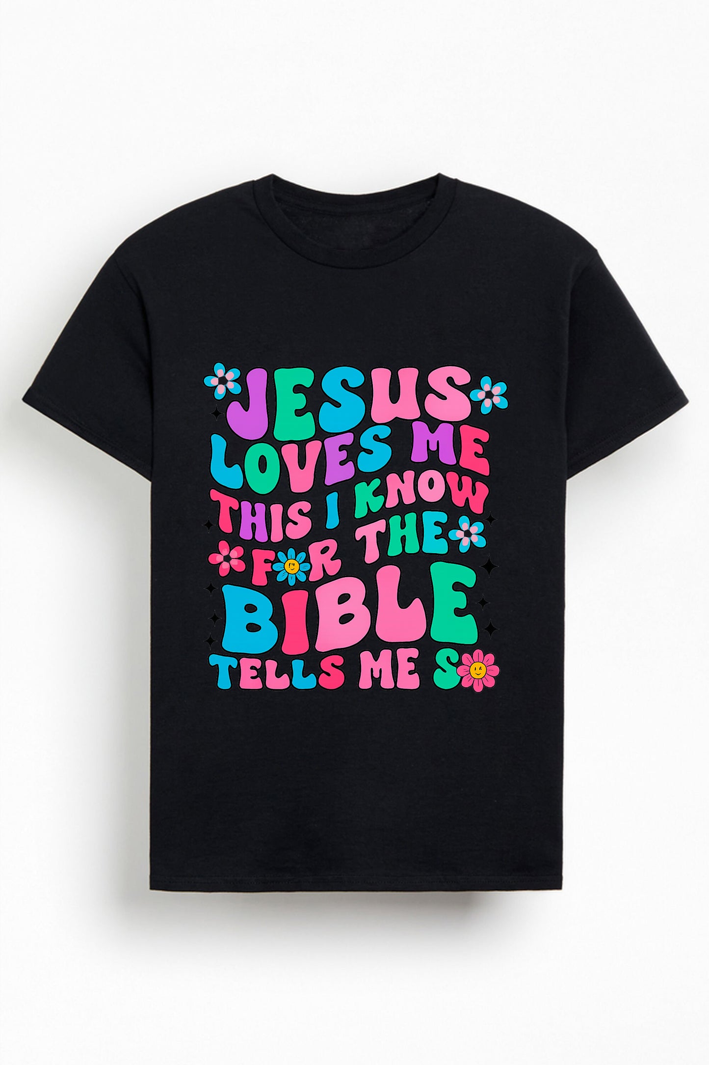 Jesus Loves Me Christians Cotton T-Shirt X