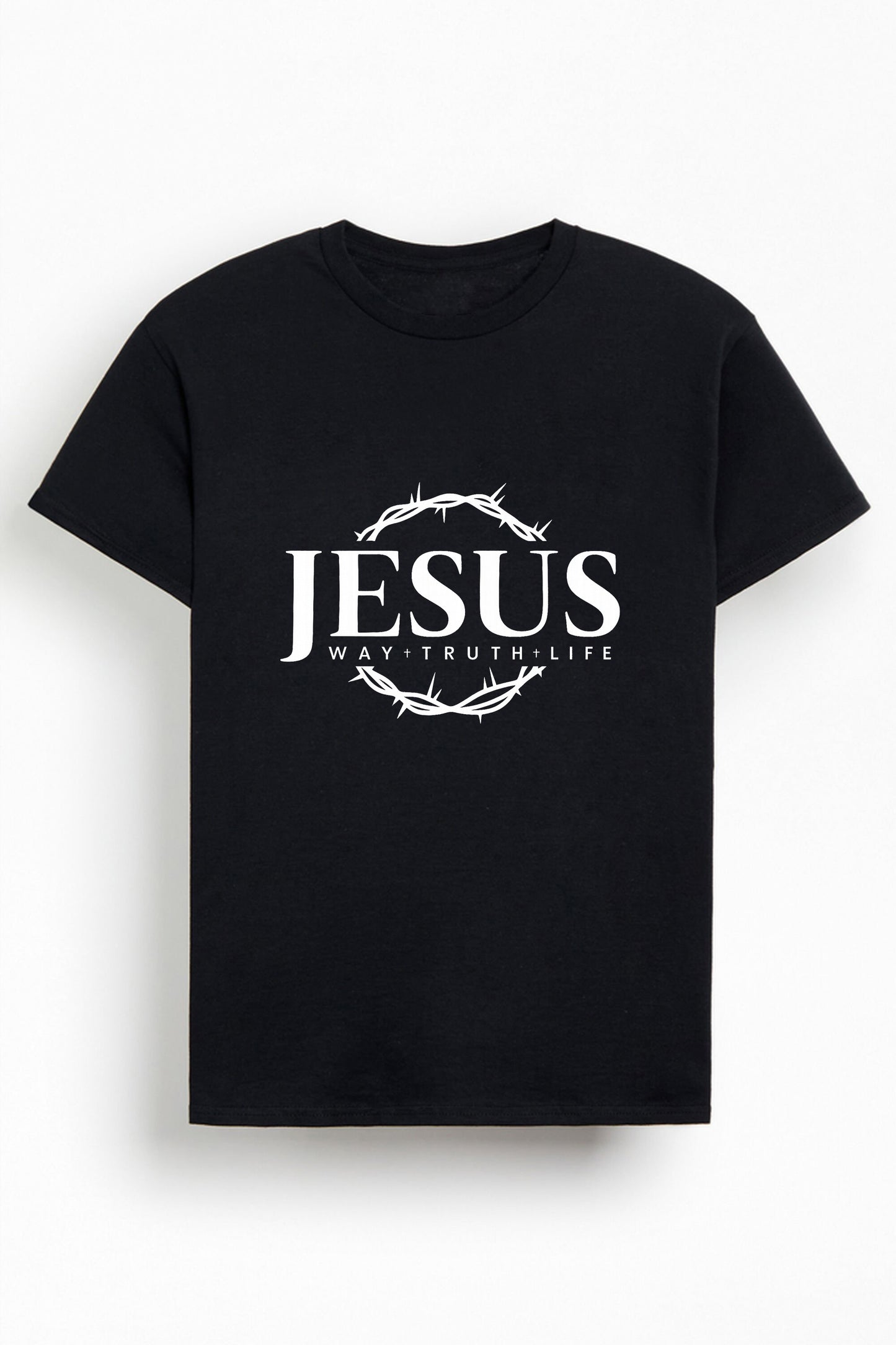 Jesus Way Truth Life Christian Shirt for Men