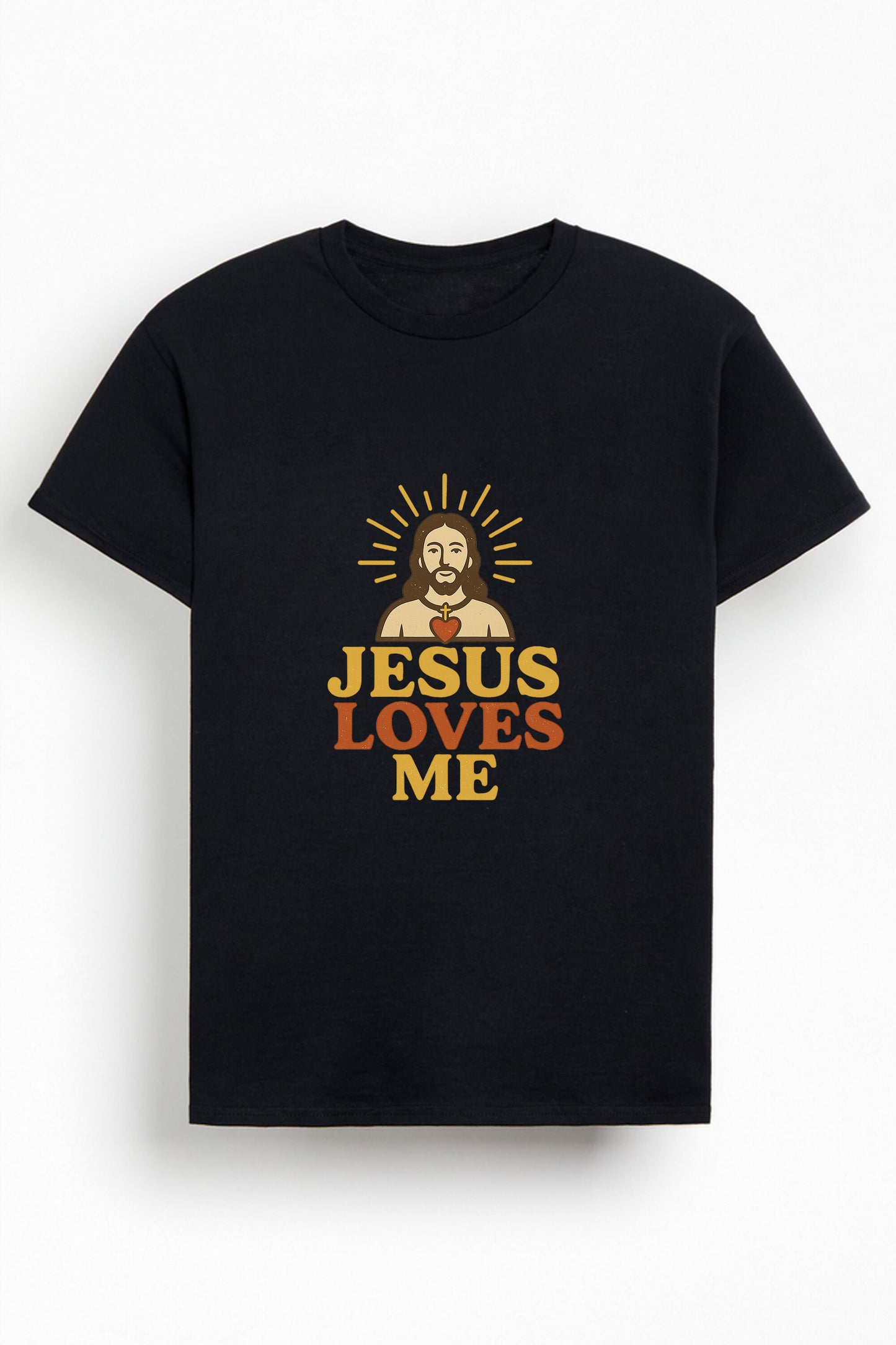 Jesus Loves Me Christians Cotton T-Shirt VII