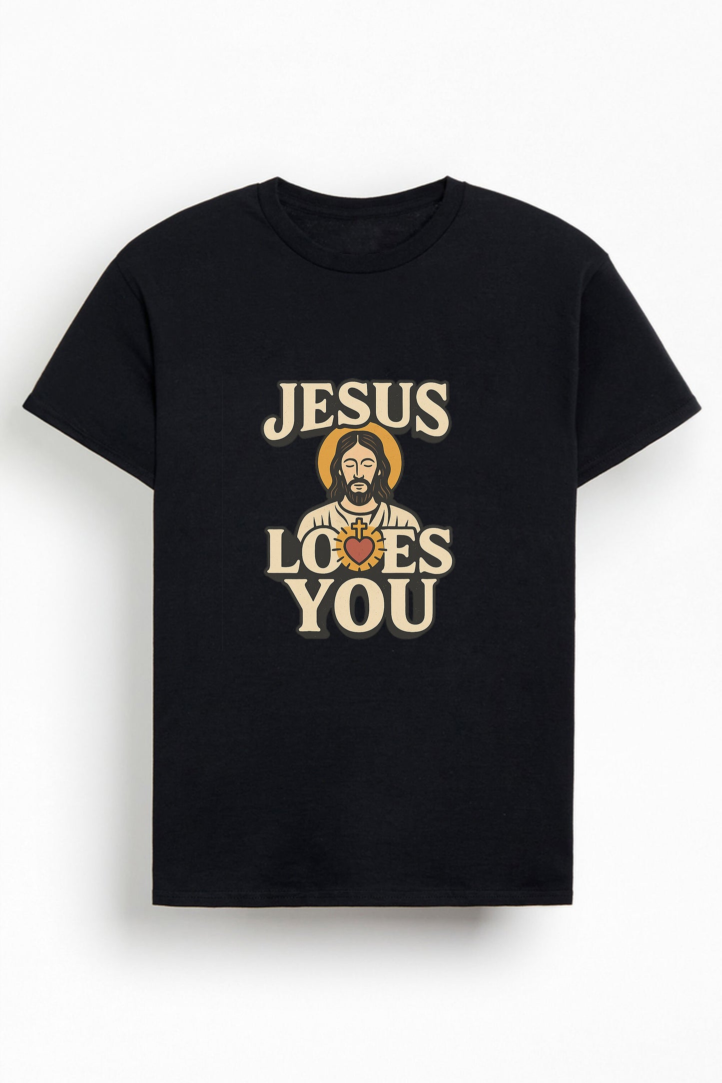 Jesus Loves You Christians Cotton T-Shirt II