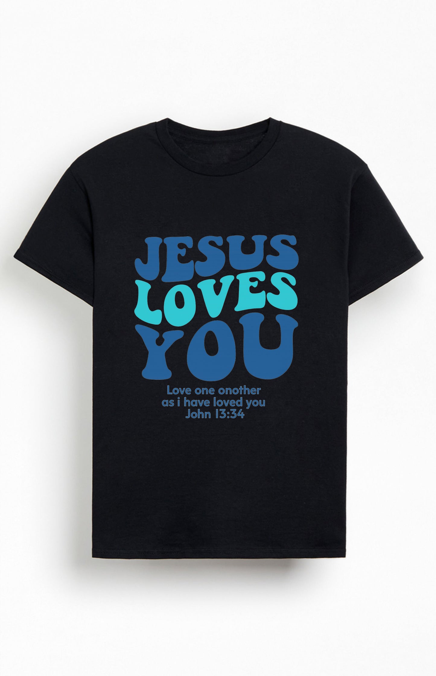 Jesus Loves You Christians Cotton T-Shirt III