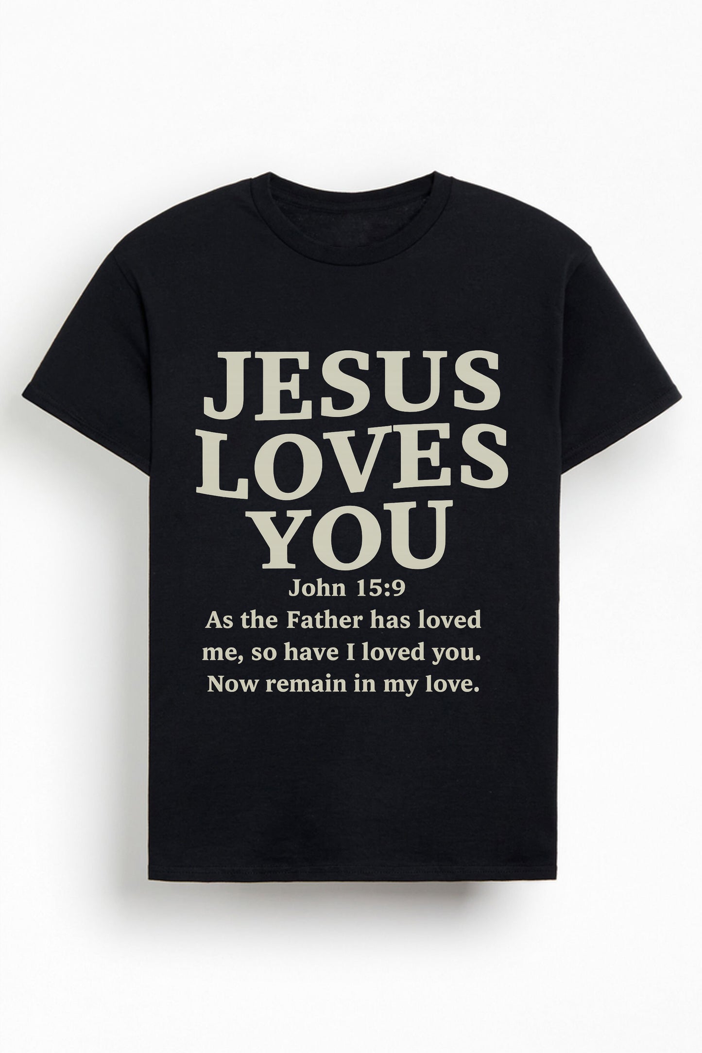 Jesus Loves You Christians Cotton T-Shirt IV