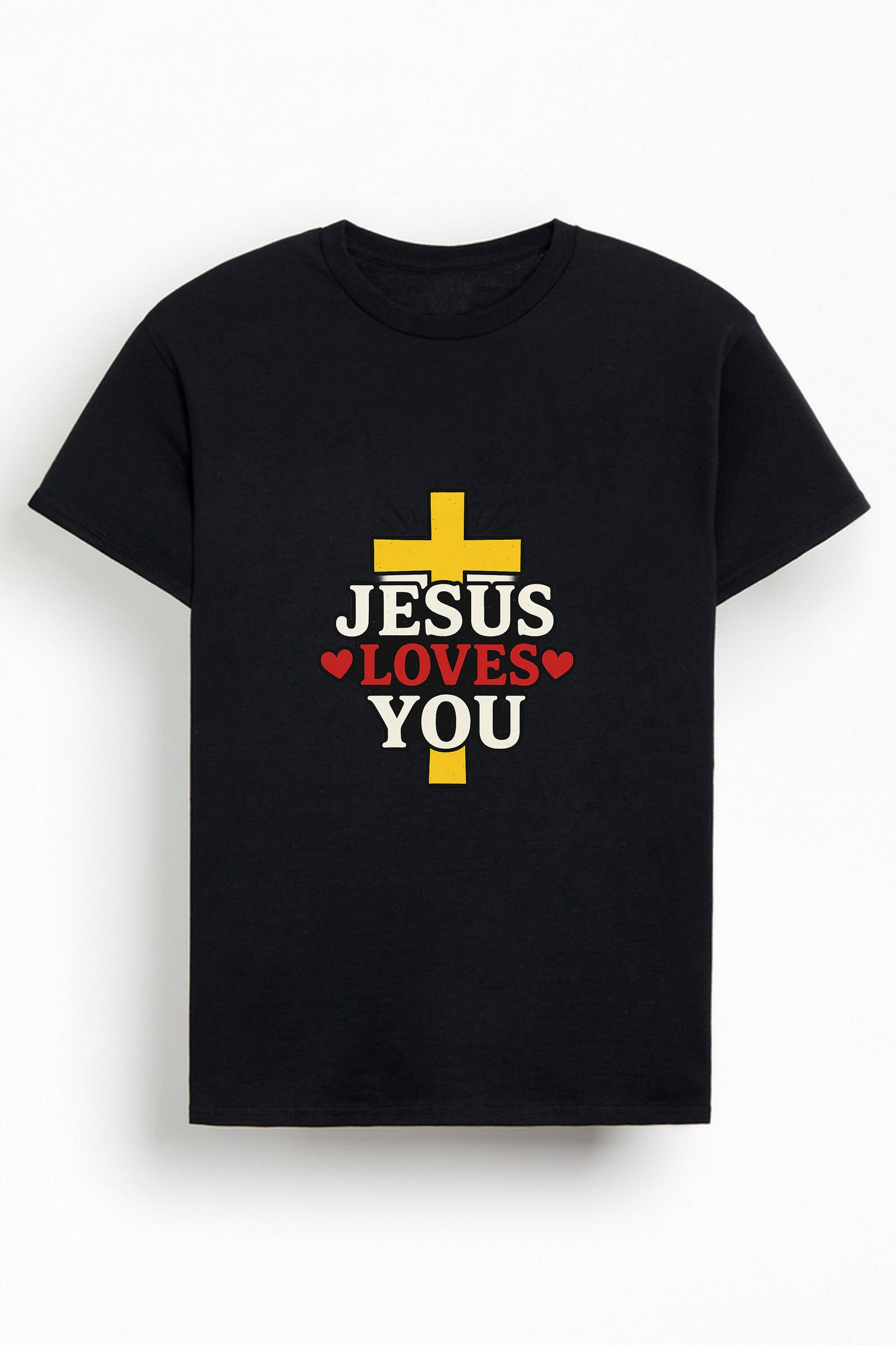 Jesus Loves You Christians Cotton T-Shirt I
