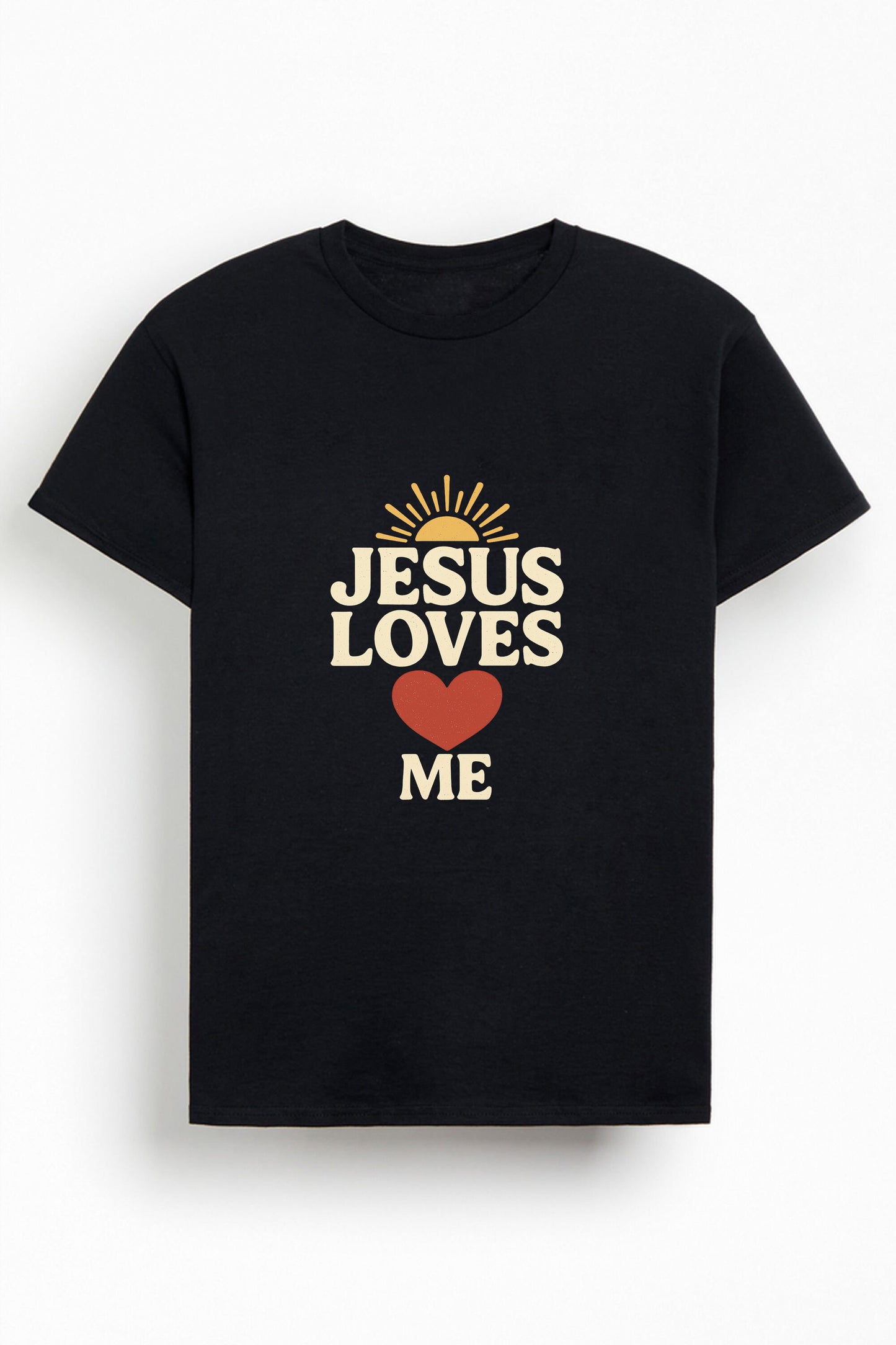 Jesus Loves Me Christians Cotton T-Shirt II