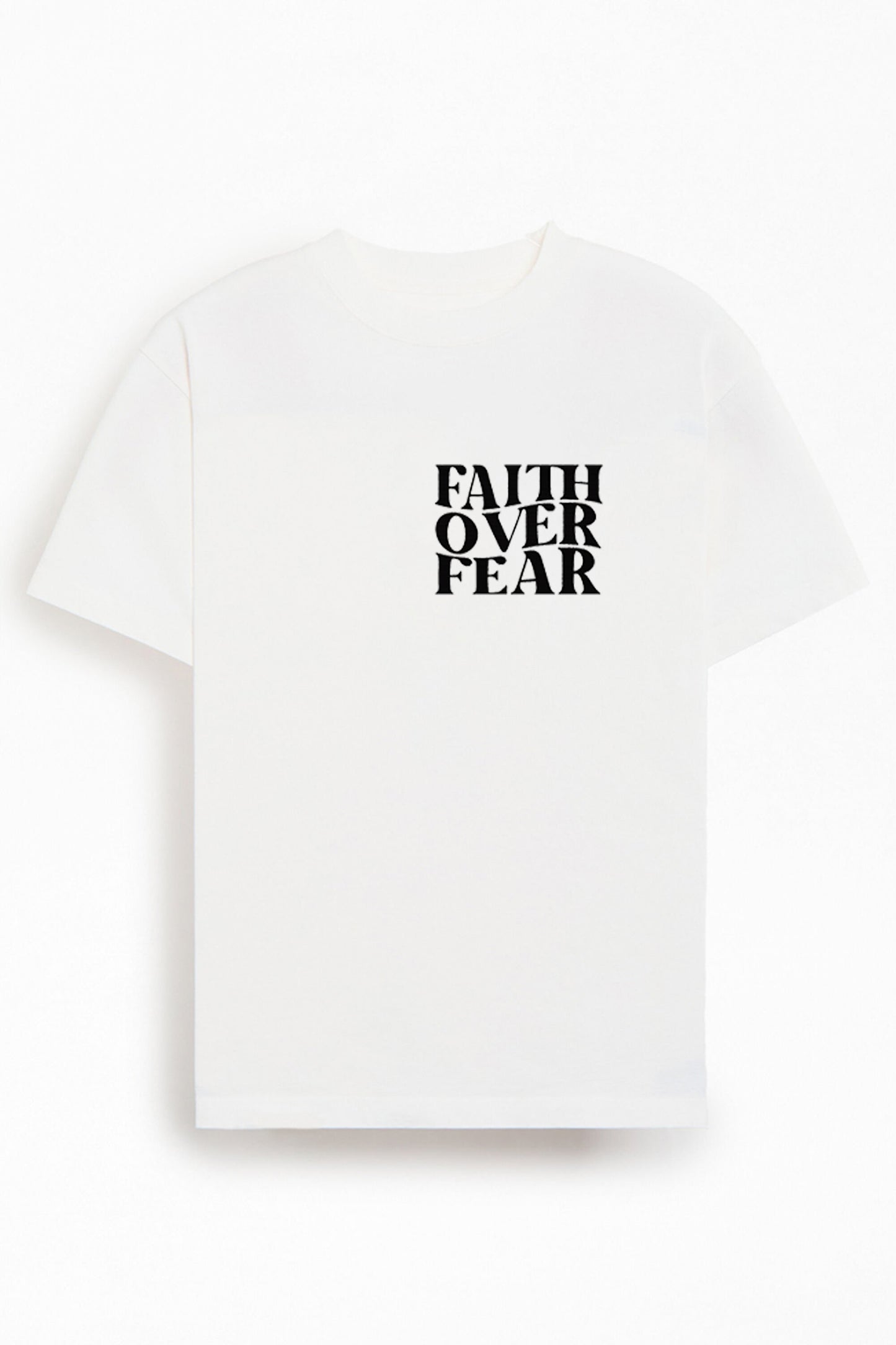Faith Over Fear Classic Cotton Christian T-Shirt