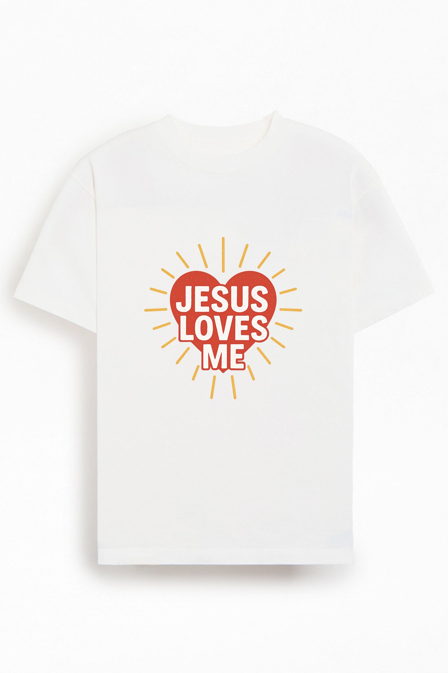 Jesus Loves Me Christians Cotton T-Shirt IV