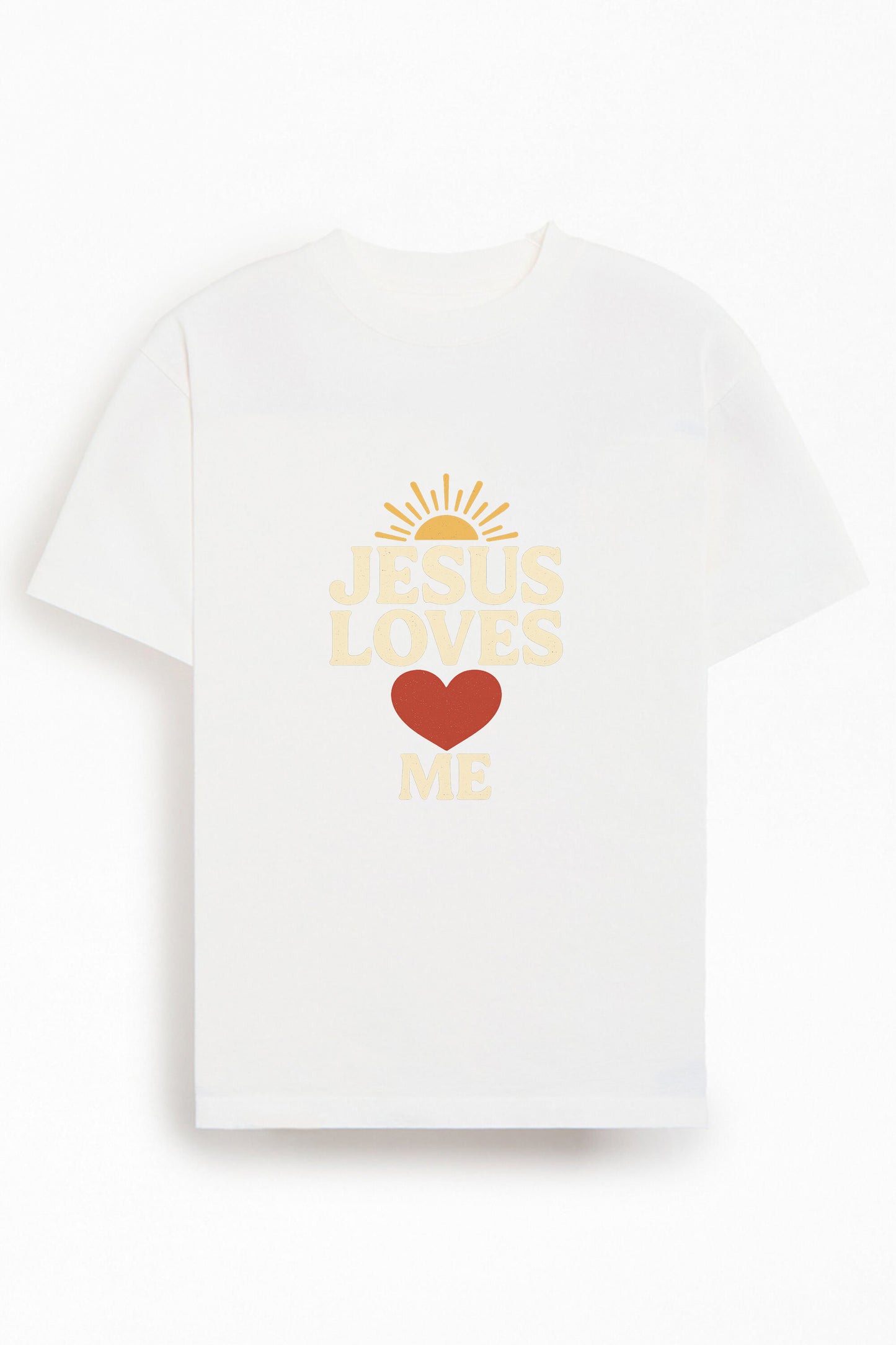 Jesus Loves Me Christians Cotton T-Shirt II