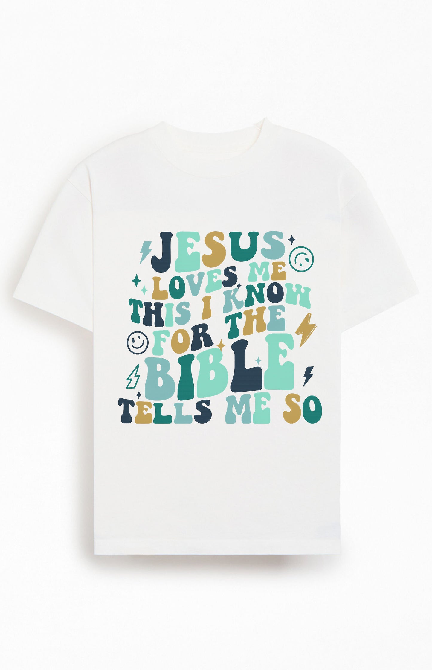 Jesus Loves Me Christians Cotton T-Shirt IX