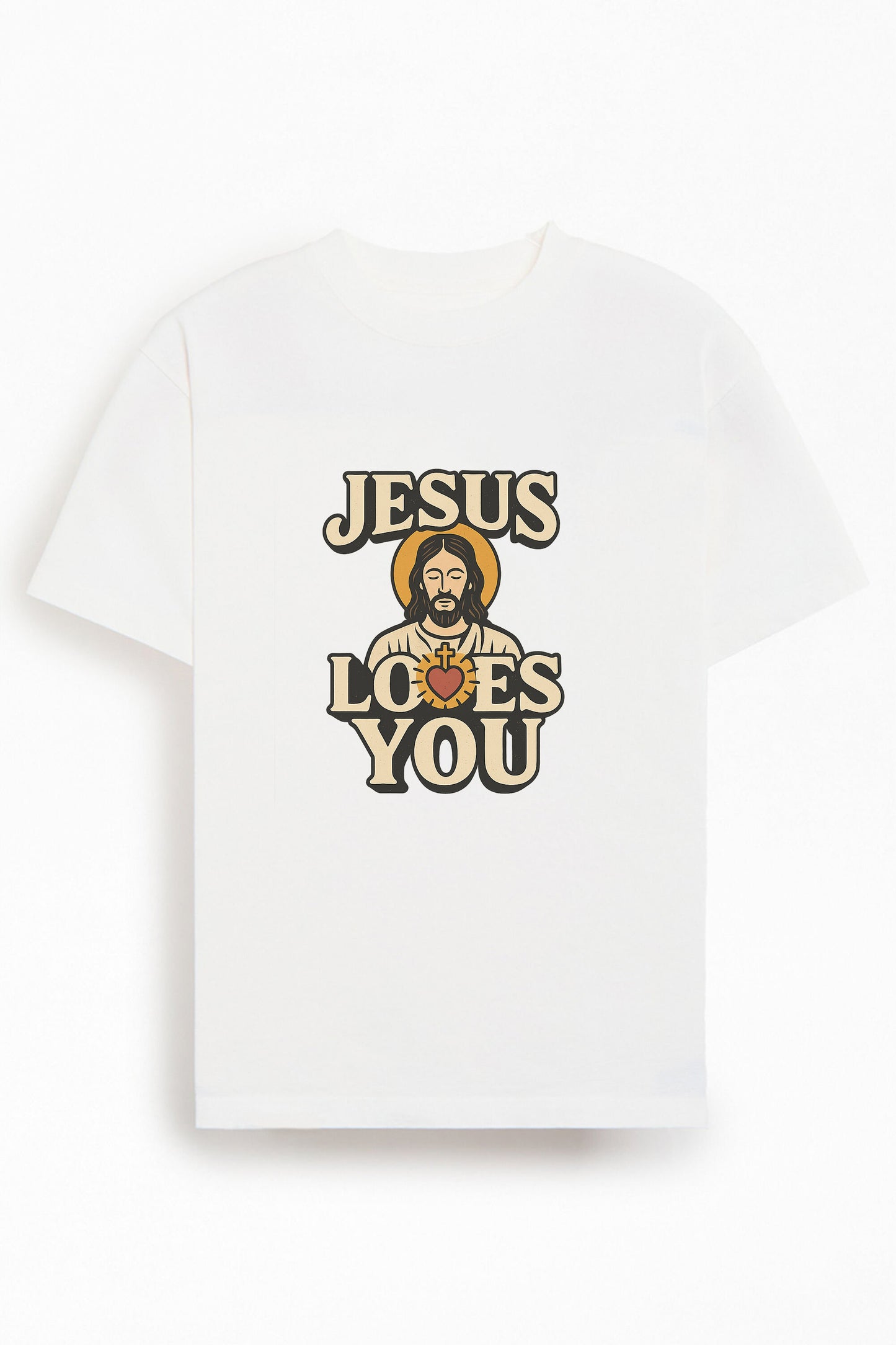 Jesus Loves You Christians Cotton T-Shirt II