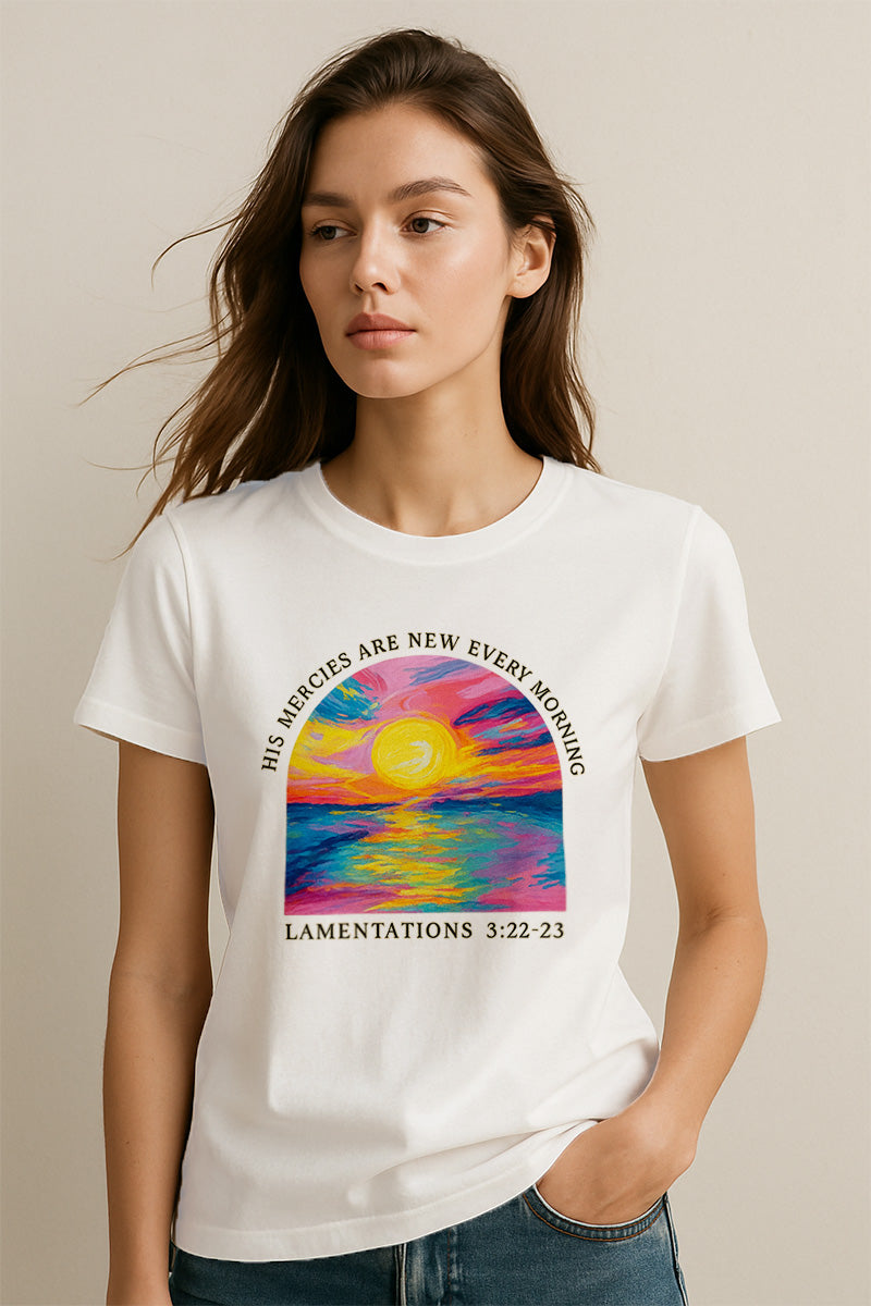 His Mercies are New Every Morning T-Shirt X