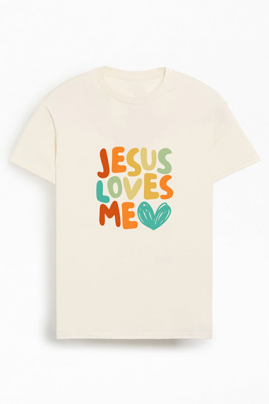 Jesus Loves Me Christians Cotton T-Shirt I