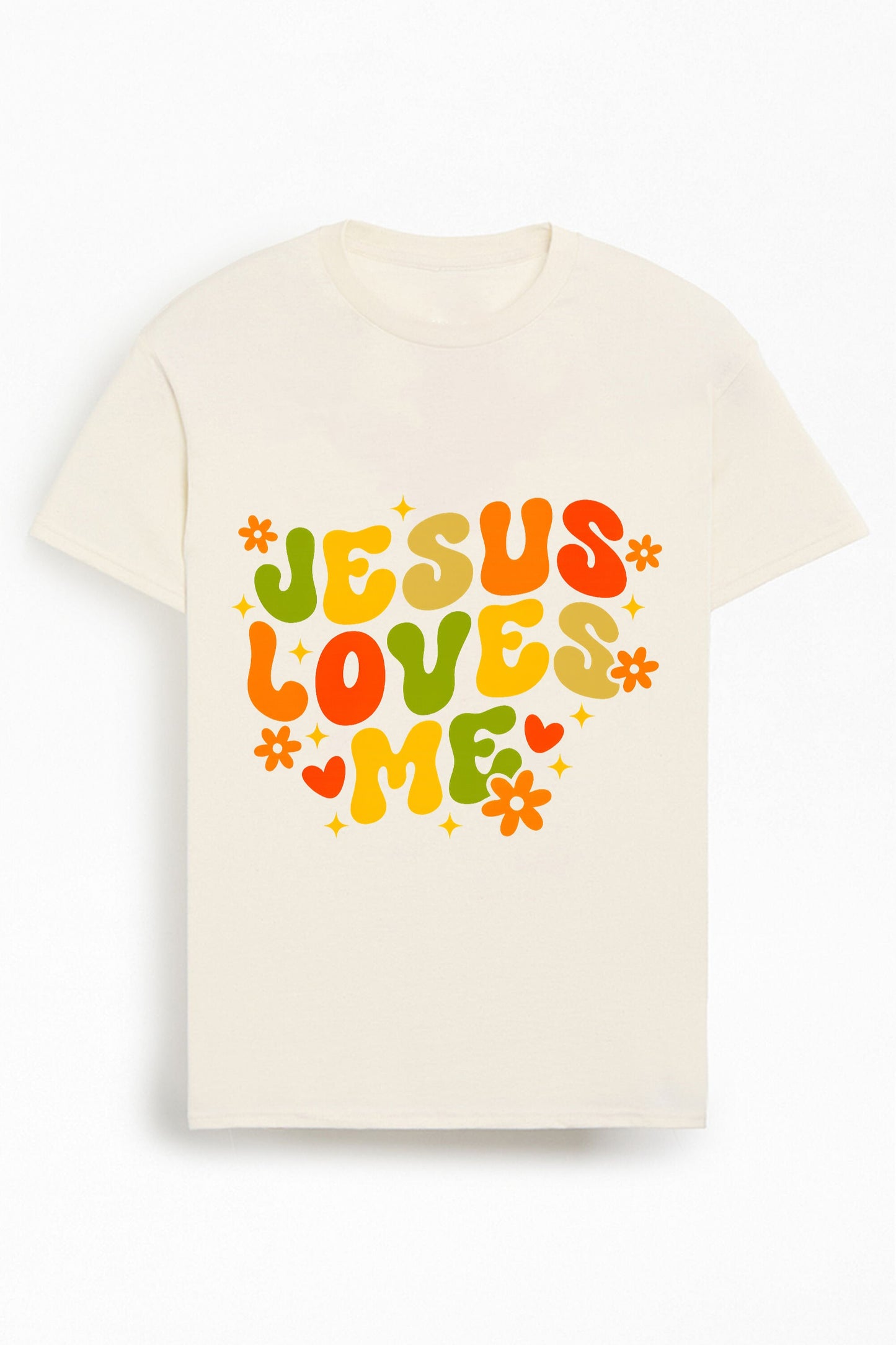 Jesus Loves Me Christians Cotton T-Shirt XI