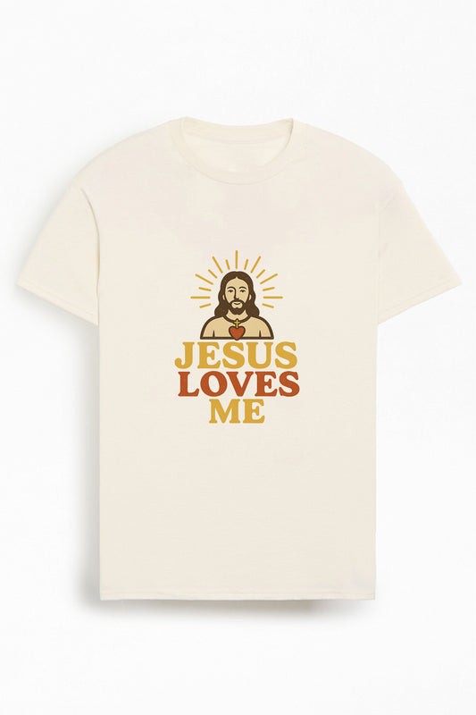 Jesus Loves Me Christians Cotton T-Shirt VII