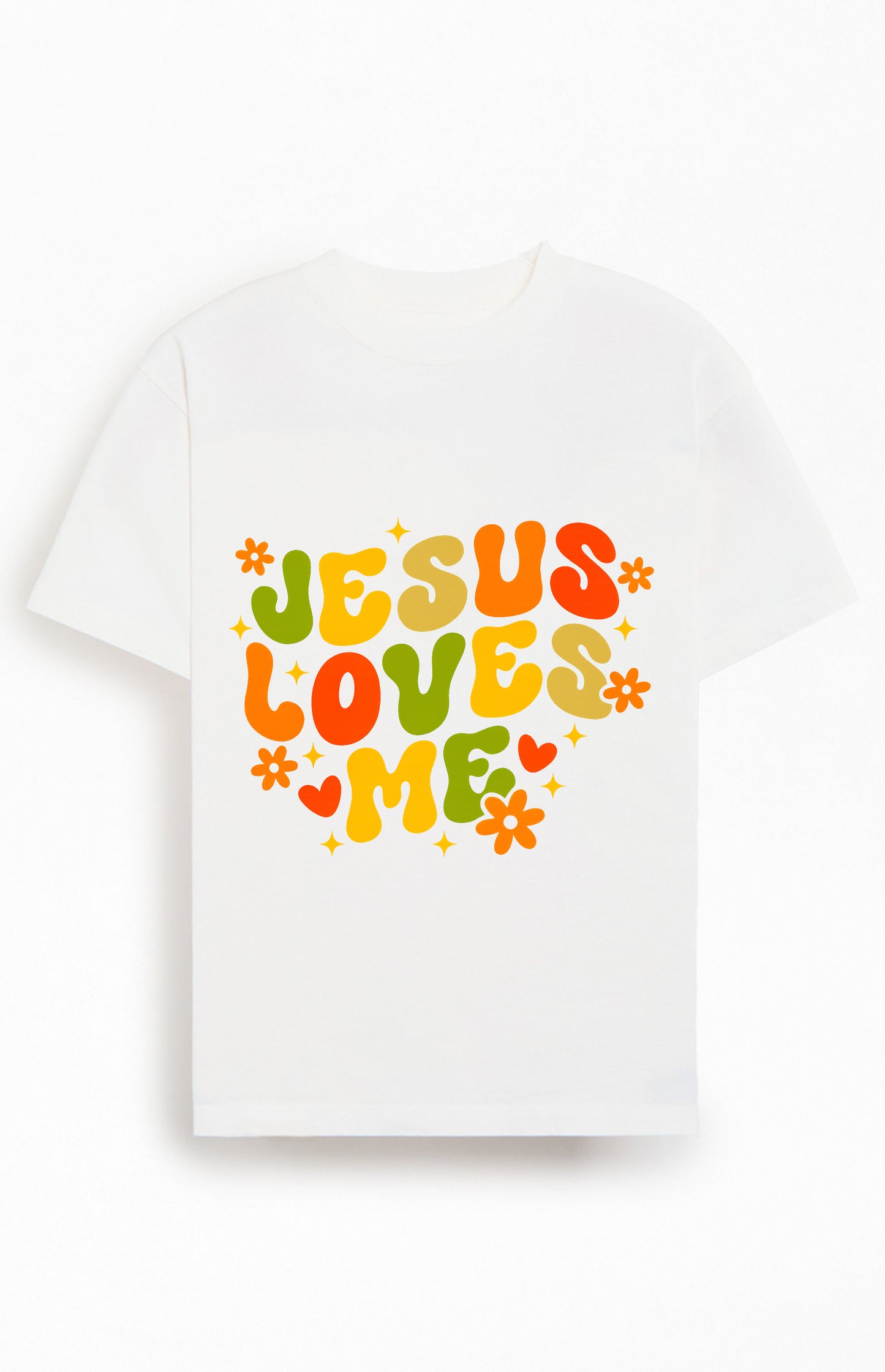 Jesus Loves Me Christians Cotton T-Shirt XI