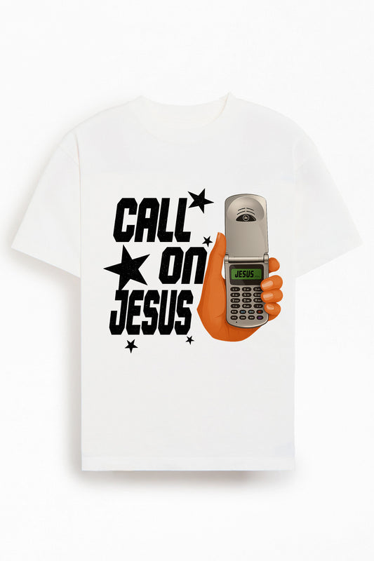 Call on Jesus Cotton Christian T-Shirt
